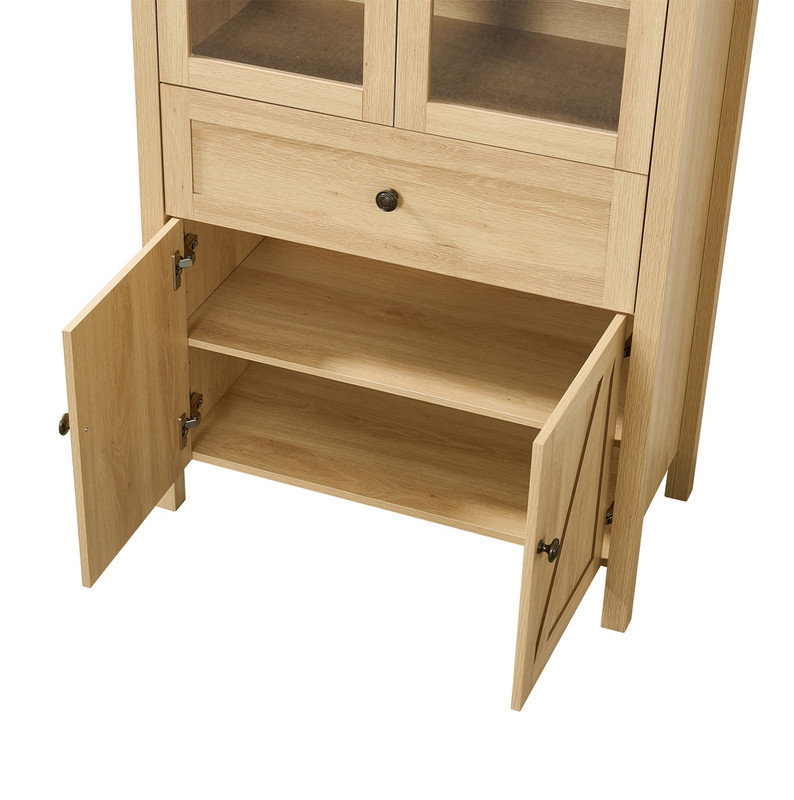 Armoire dôme, Chêne clair