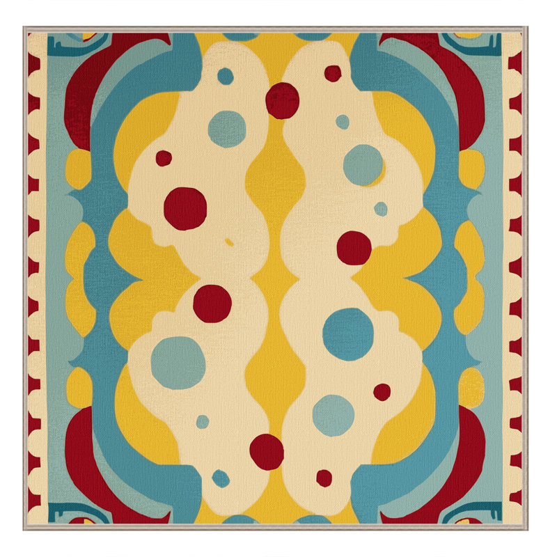 Funky Curl Rug, Square 6'