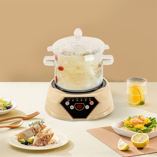 Rice Cooker 1.3 QT One Touch Operation Perfect for Cooking Rice Meat  Noodles Soup