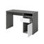 Raymen Desk with drawer and door: 120cm W x 75.5cm H x 53cm D.-202695453