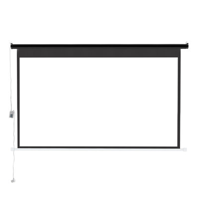 Inbox Zero Outdoor Electric Projector Screen Projector Screen