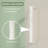 27-28-inch Brushed Nickel Frameless Pivot Shower Door