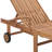 Doucet 78" Long Teak Single Chaise with Cushions-497541448-497541447