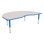 Table d'activité pour enfants à hauteur ajustable avec roulettes