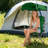 Folding Camping Chair Beach Canopy Chair – Sun Protection, 330LBS Capacity, Cup Holder, Canopy Works As Carry Bag-7343941-7343992
