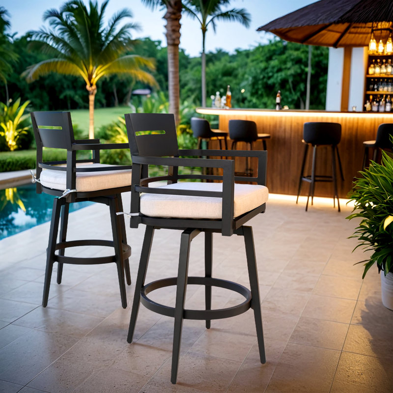 Modern Outdoor Bar Chairs