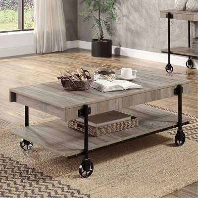 Table basse style industriel 1pc