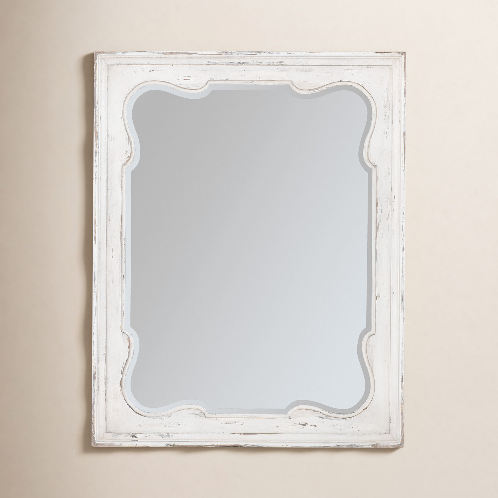 Alcy 48" Oak Accent Mirror, Daisy