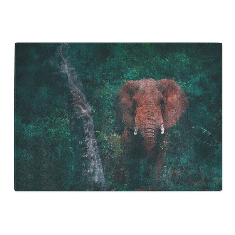 Elephant Vol.8 Painting Chopping Board, 28.5cm W x 39cm L