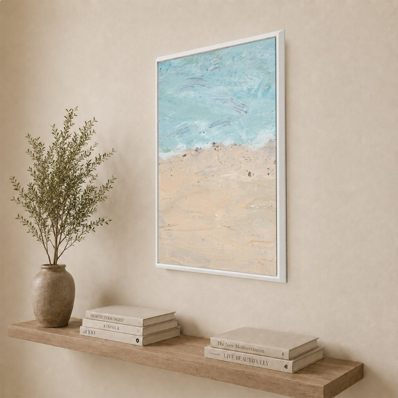 «Land Meets Sea» par SD Graphics, impression sur toile