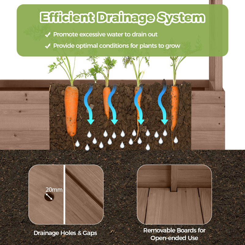 Planter, Brown