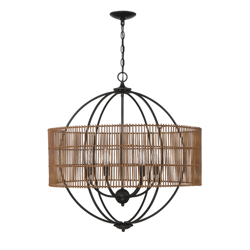 Luminaire suspendu 6 lumières Fernley