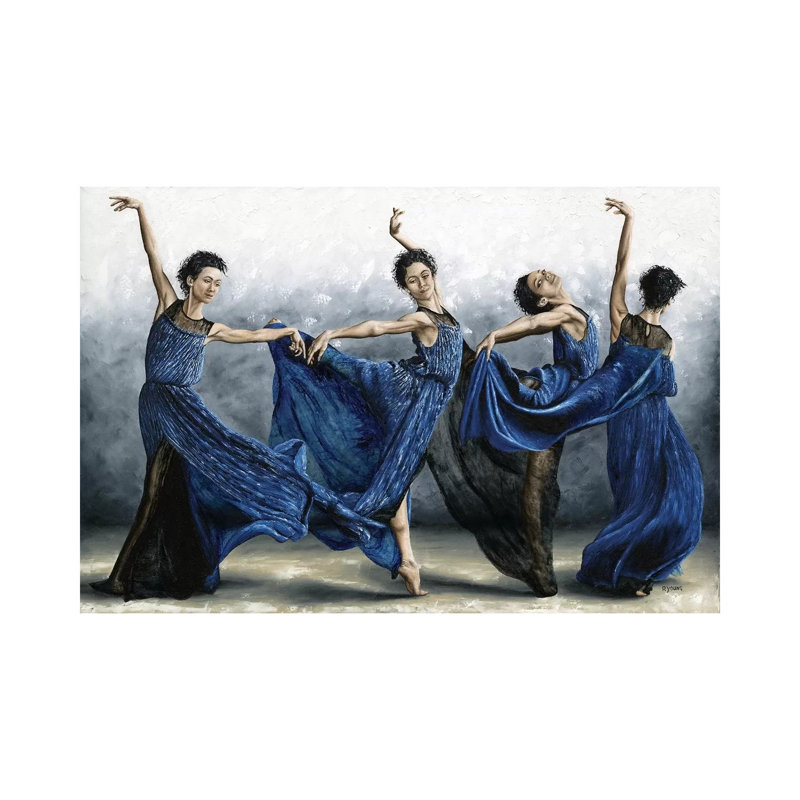 Sequential Dancer by Richard Young - Wrapped Canvas Gallery-Wrapped Canvas Giclée, 20.32cm H x 20.32cm W