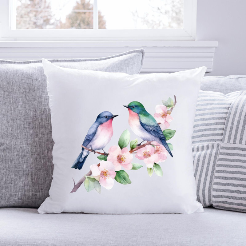 Nautical Sea Life_79 - Coussin décoratif en polyester, H 20 po x l 20 po