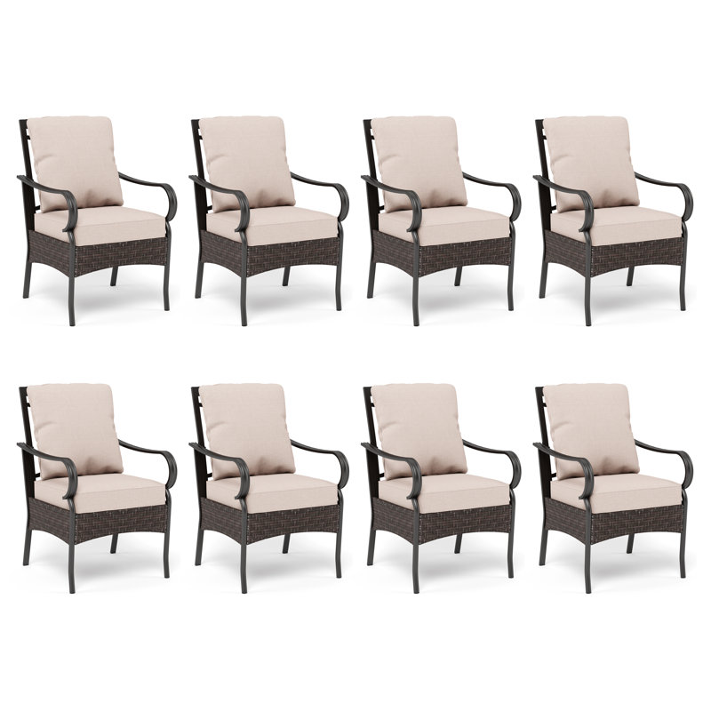 Ensemble de 8 chaises de patio