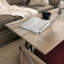 Table basse à plateau relevable