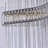 Piovere 1 LT Chrome/Clear Chandelier Allegri