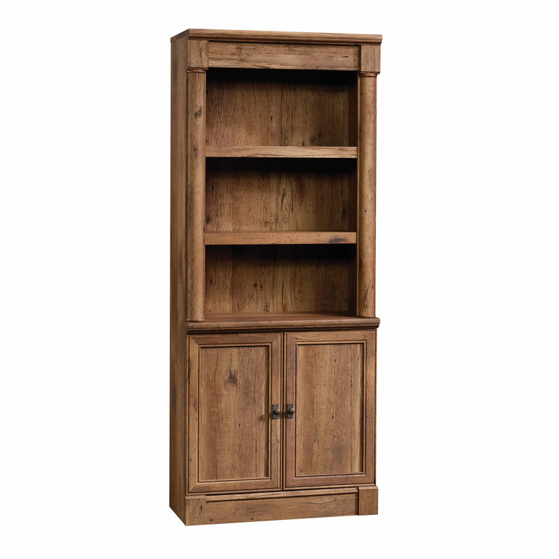 Manahan Storage Bookcase, Vintage Oak