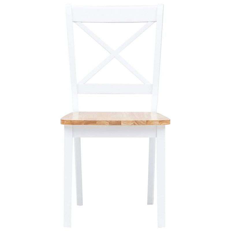 Altenburg 45cm H Side Chair, White/Brown