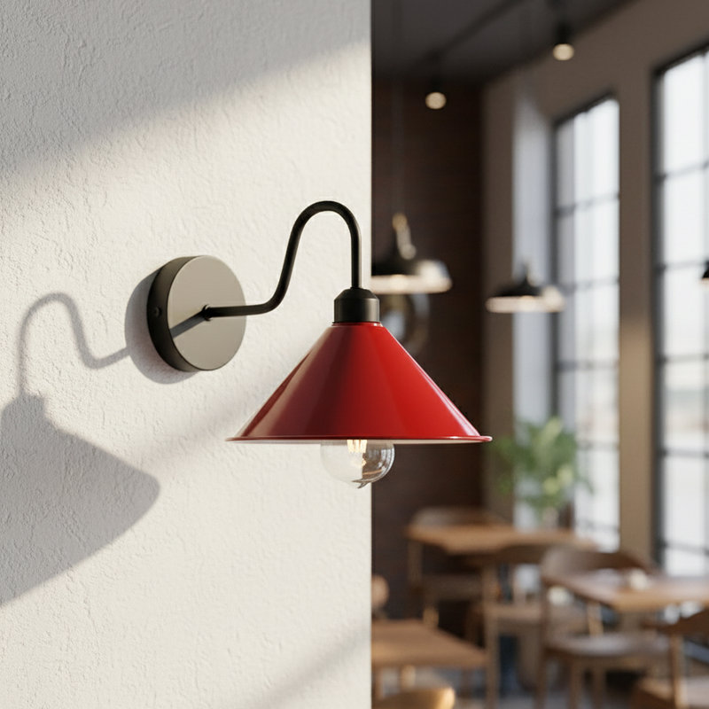 Armed Sconce, Red