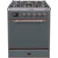 Majestic II 30" 4 cu.ft. Freestanding Dual Fuel with Convection Oven-64707814-64707802
