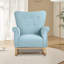 Chaise berçante en velours Jeffren-1311325477