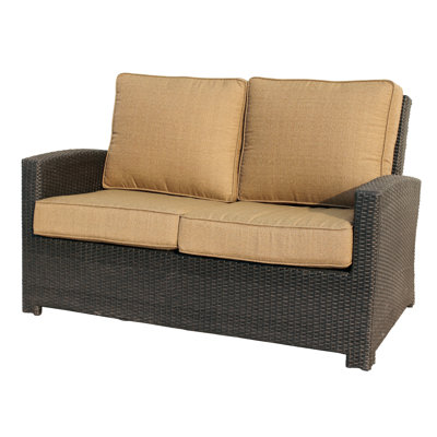 Leonore 57 " W Loveseat with Cushions