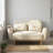 47.62" Velvet Loveseat, Modern 2-Seat Sofa for Small Space, Apartment or Bedroom-1237523432