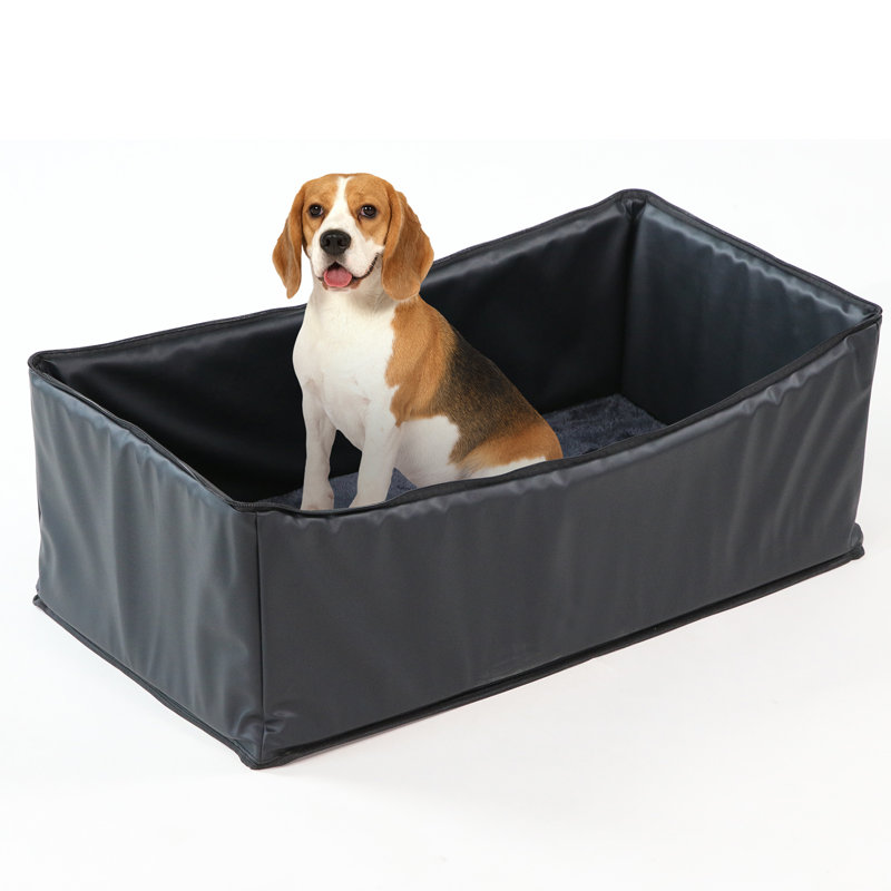 Grand siège d'auto pour chien avec coussin de sécurité
