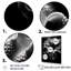 «Black and White Underwater Anemone Flow», reproduction sur toile-1199212490-1199212489