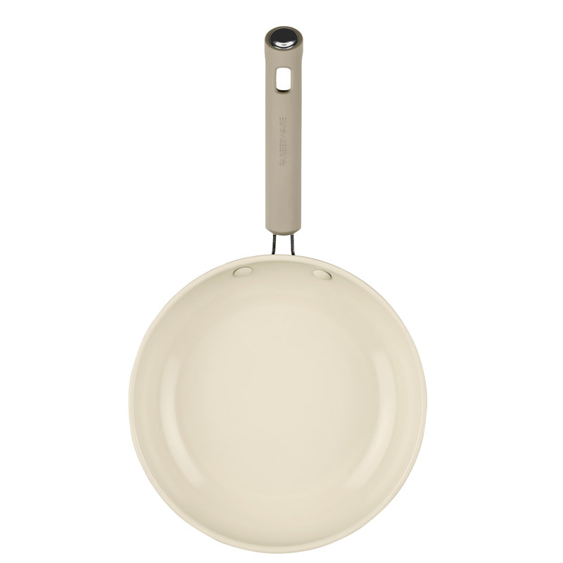 Farberware Truecook Ceramic Plus Induction Cookware Set, 12-Piece, Taupe