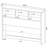 Geary Pine 3-Piece Queen Bedroom Set With Bookcase Headboard-264388437-264388394