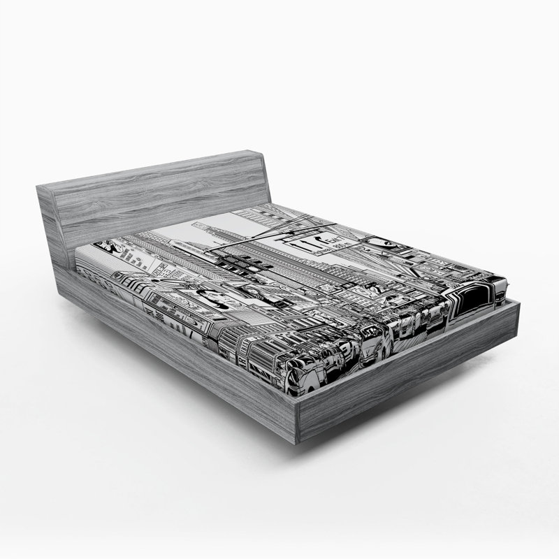 Microfiber Fitted Sheet, Full Fitted Sheet