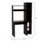 Bureau, cinq tablettes, deux tablettes supérieures, noir-2082841993