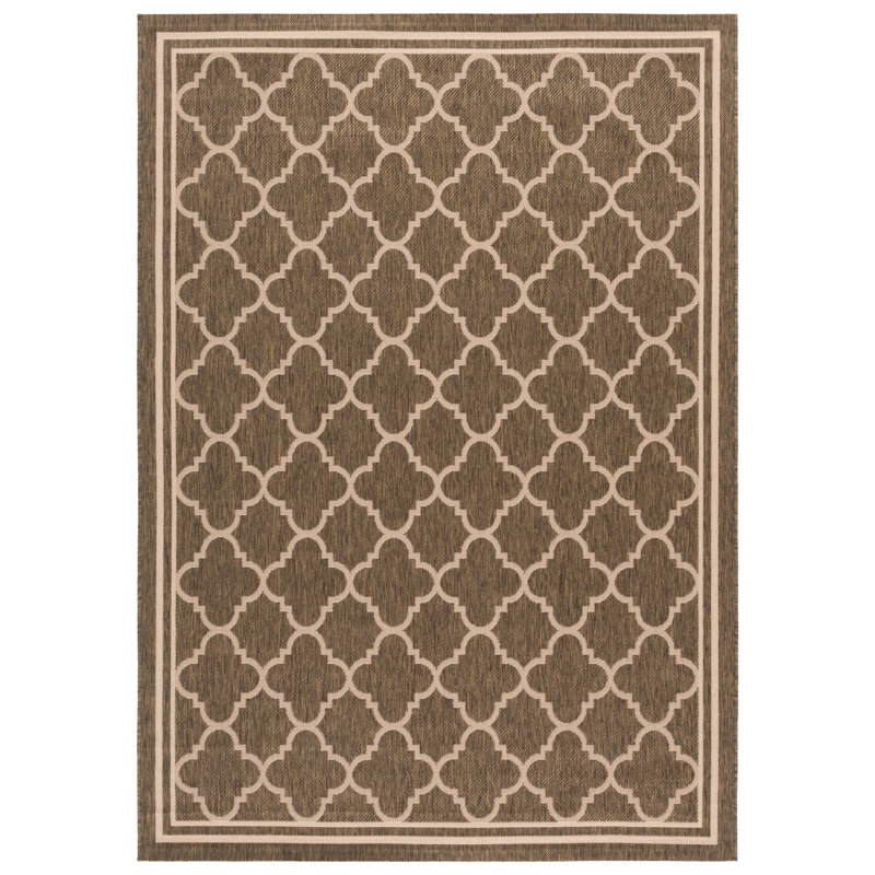 Tapis intérieur / extérieur Arneshia, Rectangle 5 pi 3 po x 7 pi 7 po