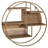 Vanscoy 5 Piece Circle Floating Shelf