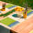 Polyester Abstract Rectangle Placemat