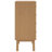 Lachish 17.7'' W Solid Wood Nightstand