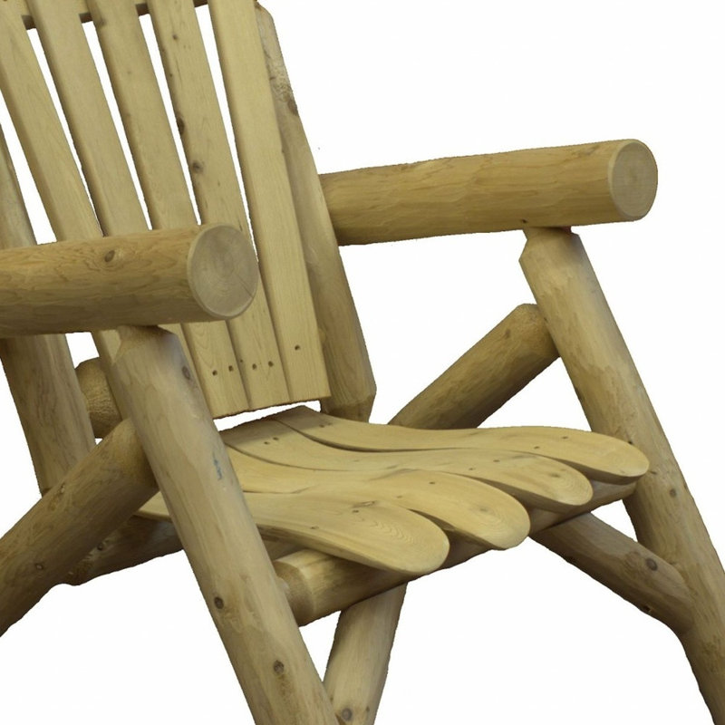 Méridienne 28 po x 30 po x 39 po en bois naturel
