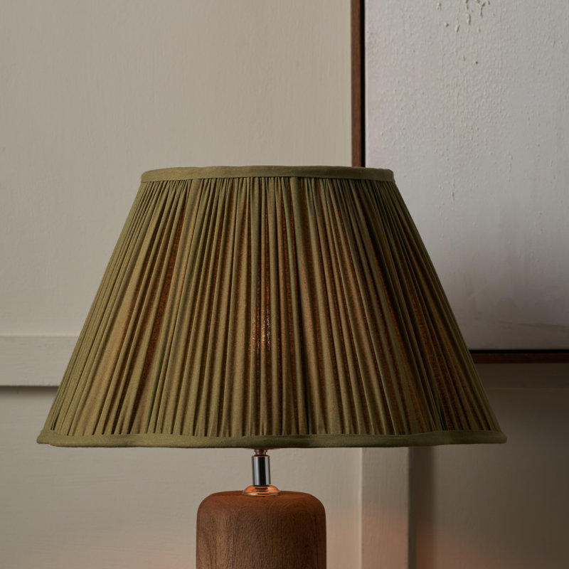Empire Cotton Lamp Shade ( Uno ), 26" H x 45" W x 45" D, Green