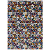 Tapis à motif géométrique hexagonal Modway Arisa