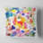 Colorful Stain Design without Grid - Abstract Printed Pillow-30967172-30967176