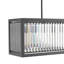 Lustre rectangulaire à 5 lumières Shumena