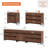 3 In 1 Modern Sideboard With 12 Drawers,Storage Cabinet With Adjustable Shelves, Coffee Bar Cabinet For Living Room, Kitchen-2036974526