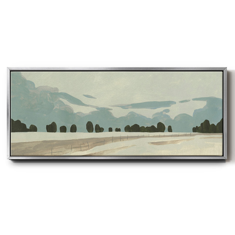 Farmland Study IV- Framed Canvas