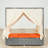 57.62" Wicker Outdoor Patio Daybed-732955760