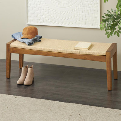 Banc en bois massif