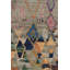 Moroccan Hand Knotted Geometric Area Rug-933802111