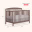 Lit de bébé convertible 5 en 1 Dream On Me Jpma & Greenguard Gold-2026578294