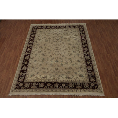 Classic Traditional Oriental Area Rug 9x12 with Floral Design